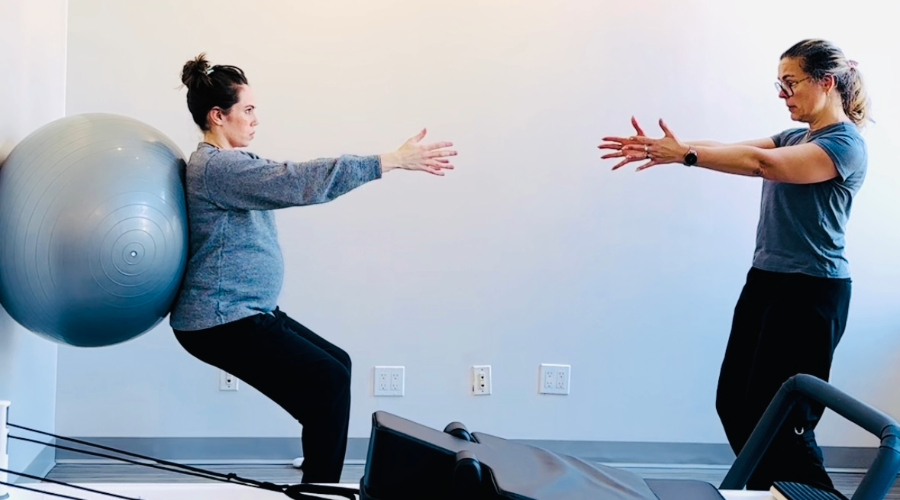 Dynamic Body Pilates supports mothers with prenatal and postpartum recovery through private Pilates.